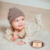Baby Monthly Milestones Marker Discs Set with Stand and Bag Photo Props Baby Announcement Sign Gift for Infant Boy Girl
