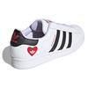Adidas Superstar Valentines Day Unisex Sneakers White Cloud-White Core-Black FZ1807