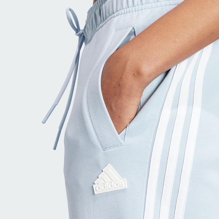 Adidas Future Icons Regular Pants With Three Stripes Colorblock Joggers Women Bottoms Light-Blue IT6342