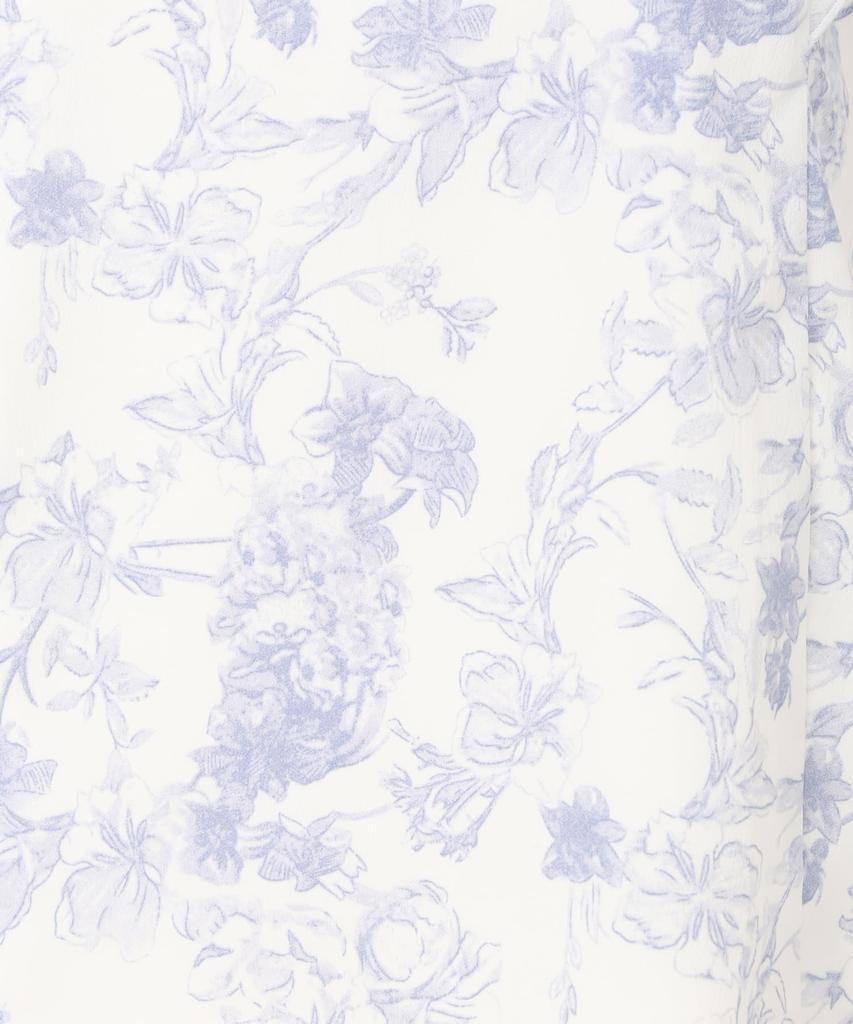 Mishmash Short for Commuting and Office Casual Wear Women's Shirt/Blouse, Sleeve, Ruffled, Blue,