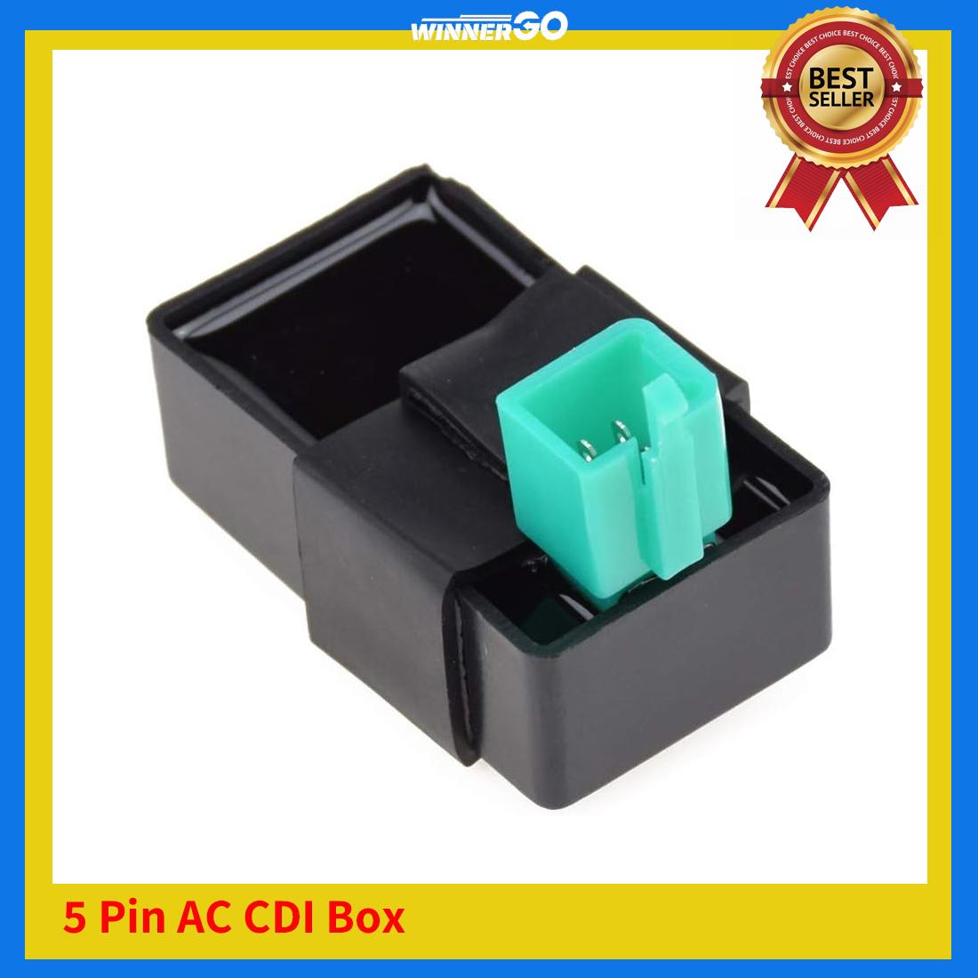 

AC CDI Box 5 Pin for Chinese 50c 70c 90cc 110cc 125cc Horizontal Engine 3125B 3125R 3125XR8 SSR TaoTao X15 X18 ATV Mini