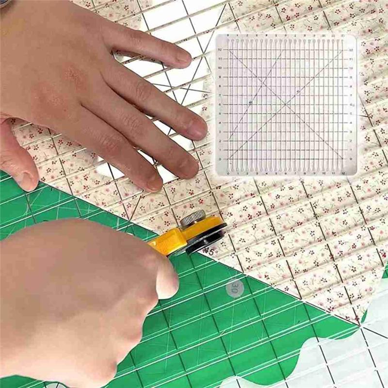 M-Modern-Sewing Supplies Sewing Ruler Template DIY Craft T-Shirts Ruler Patchwork 5-In-1 Quilt Cutting Ruler