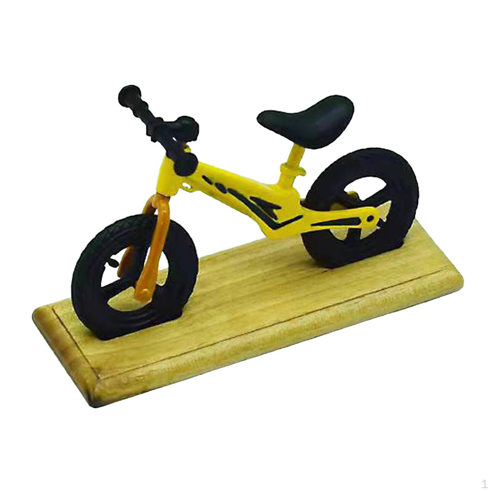 

1/12 Miniature Model, Crafts Doll House Accessories Mini Shooting Props for Office Dollhouse Home жовтий