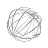 Hay Manger Food Ball Feed Dispense Stainless Steel Plating Grass Rack Ball for Rabbit Guinea Pig Pet Hamster Small Pet Supplies