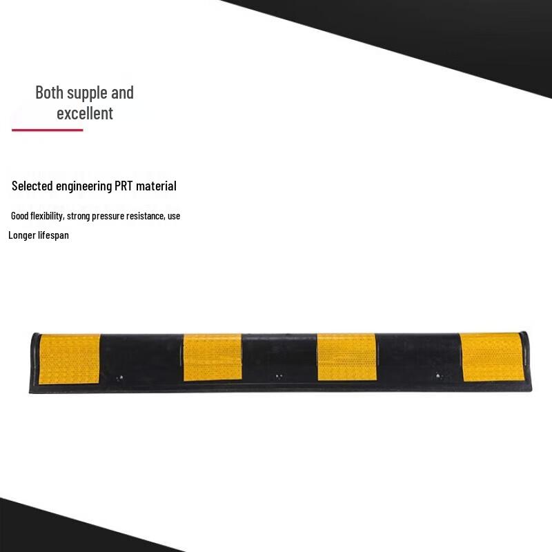 Reflective Rubber Corner Protector for Parking Lots