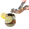 Ruční odšťavňovač na citrony Nerezová ocel Bird Limet na citrusy Přenosný lis na ovoce na citrusové plody Kuchyňský přístroj
