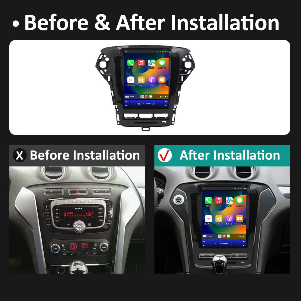 GPS Navigation Car Video Radio Multimedia Player For Ford Mondeo MK4 2011 2012 2013 Android Intelligent System Auto Tools WIFI