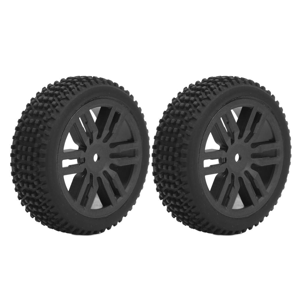 2Pcs 116 RC Car Tires Rubber Excellent Grip Wearproof Stable RC Wheel Tyre for BONZAI Jubatus for