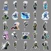 50 Haki Kakashi Graffiti Stickers Personalized Japanese Comic Naruto Decoration Mobile Suitcase Stickers