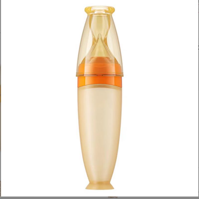 YOUKEBEI Silicone Baby Food Squeeze Spoon Set