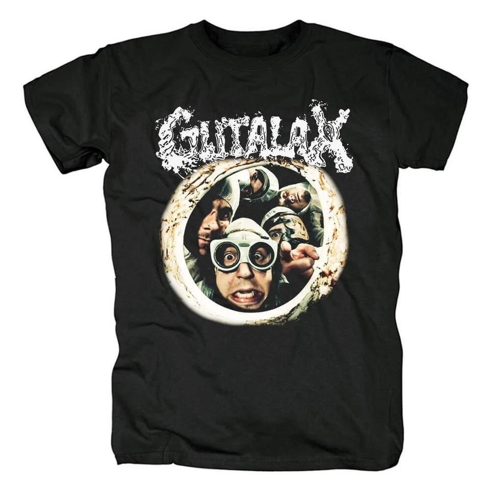 

Vintage Rare Gutalax Band Rock Music Black S to 5XL Unisex Shirt AA910 Unisex T-Shirt L