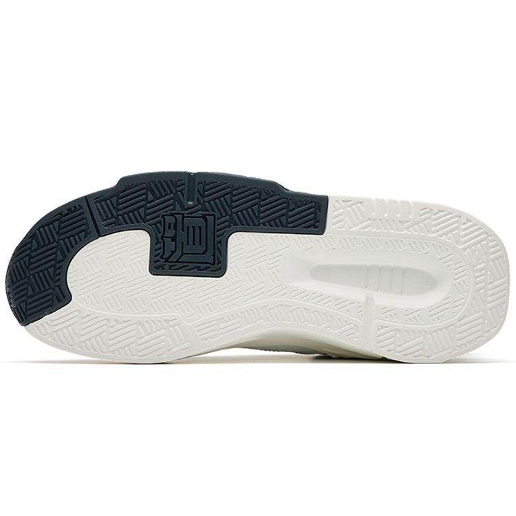 Anta Badass 4.0 Slip Resistant Durable Low Top Skate Shoes Men Skate Shoes Koala-Gray 112238080-2