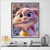 Diamond Painting 5D Zootopia Judy Artist Cartoon Movie Cross Stitch Embroidery Handmade Gift Home Decor