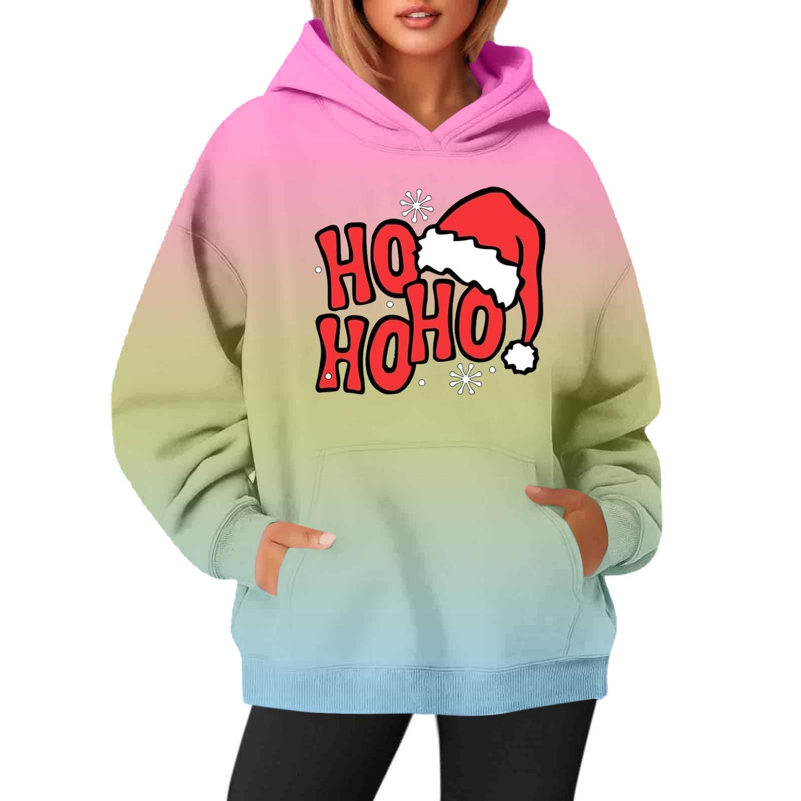 

Женские толстовки с круглым вырезом и длинным рукавом с рождественским принтом, однотонная толстовка с капюшоном XL жёлтый