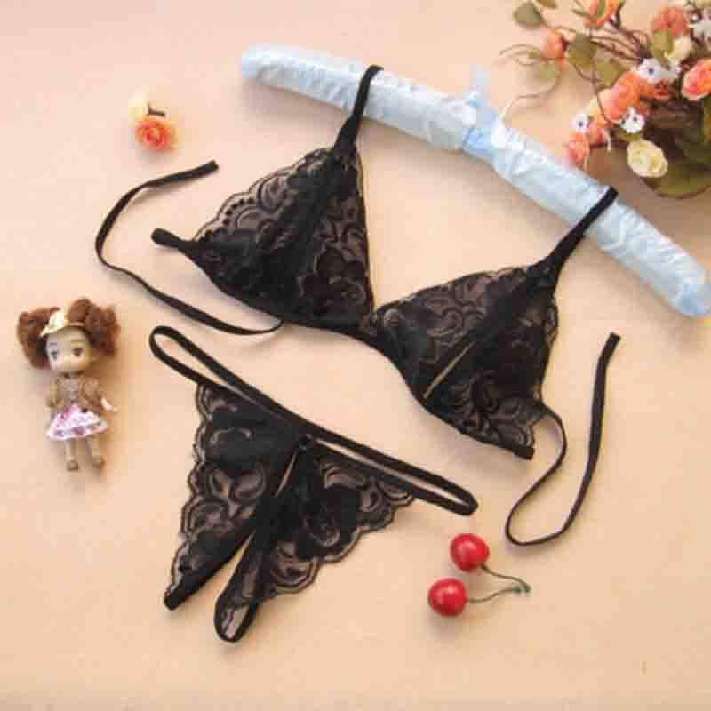 Passion Quick-Release Fishnet Lingerie Set with Ripped Stockings