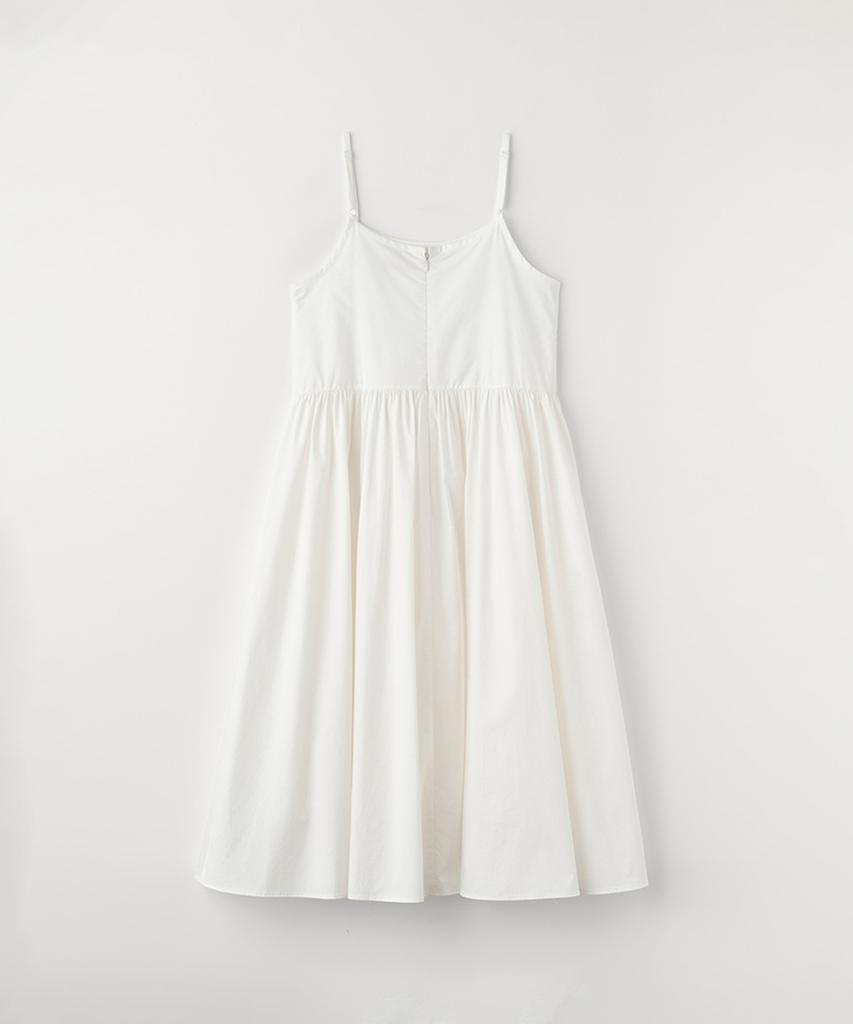 Selliteiljeu Sleeveless Cotton Long Dress_Ivory