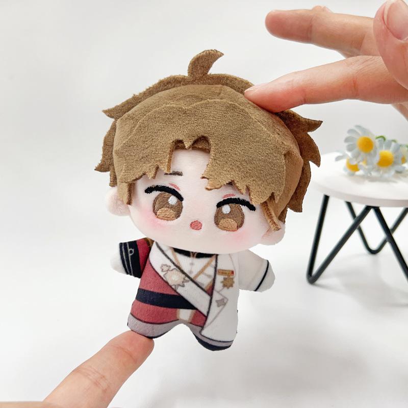 

10cm Anime Beyond The World Gu Shiye Yi Yu Bai Yuan Xia Xiaoyin Plush Doll Pendant Keychain Gift