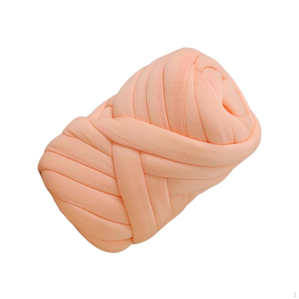 Arm Knitting Yarn for Chunky Braided Knot Throw Blanket DIY, Soft Washable Tube Bulky Giant