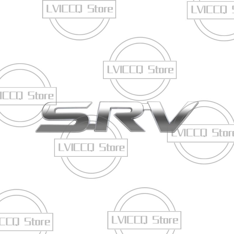 

Car Emblem 3D Metal SRV Badge Logo Body Decals Sticker For Toyota Hilux Vigo D4D Revo RAV4 GR Sport Prado Prius C-HR Pick-Up