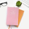 Japanese-Style A5 Gratitude Diary: 5-Minute Burlap Cover Notebook