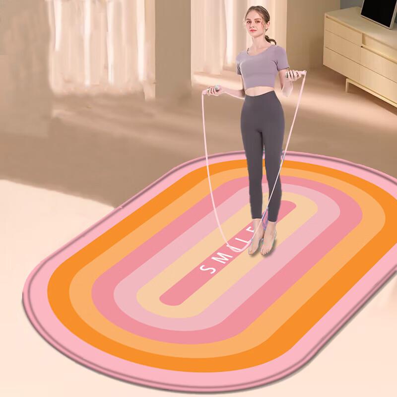 TLXT Silent Shock-Absorbing Exercise Mat