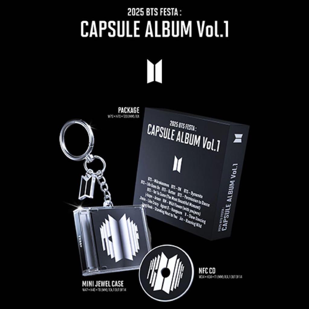 [USED] BTS FESTA Capsule Album Vol.1 PTD