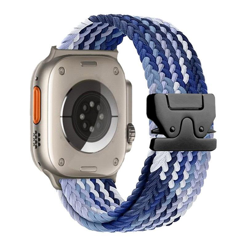 Apple Watch Parachute Buckle Nylon Braided Loop Strap