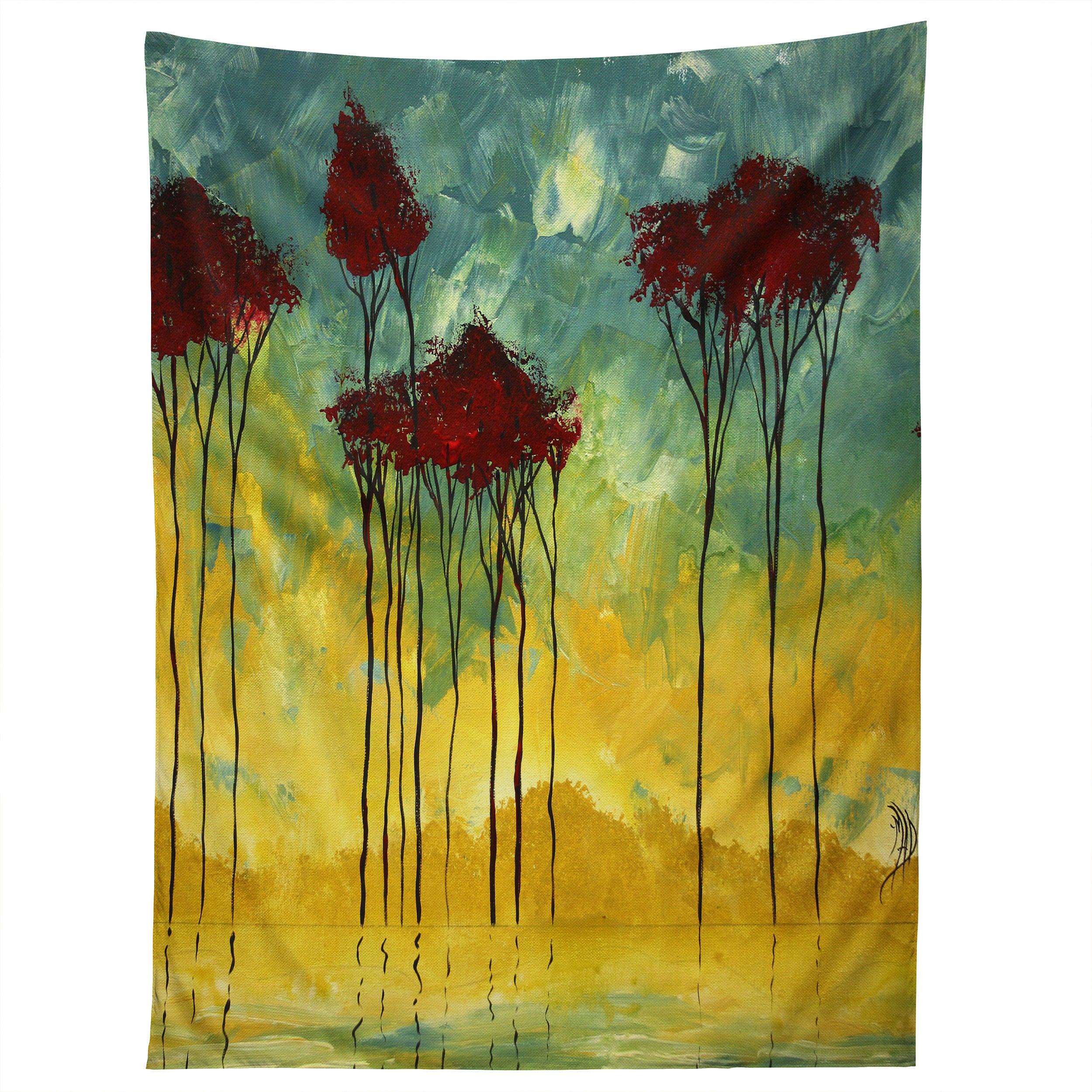ON THE POND 1 tapestry 75x100 чёрный
