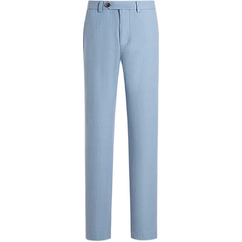 BrooksBrothers Men s Cotton Linen Slim-Fit Trousers 36/34