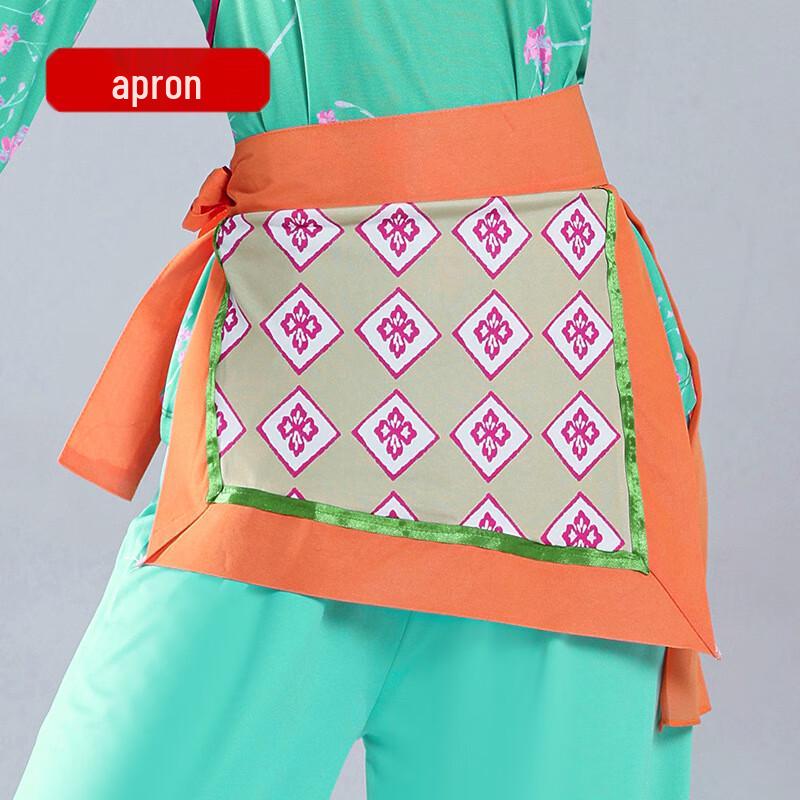 Women s Summer Folk Dance Performance Costume Set 4XL