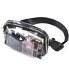 PVC Clear Fanny Pack Waterproof Lightweight Waist Bag with Adjustable Strap Transparent Stadium Crossbody Purse
