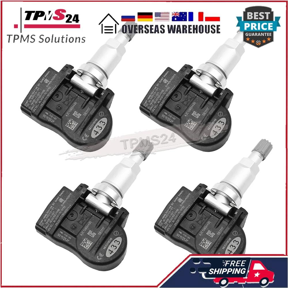 

4 шт. для 2018 DODGE DURANGO 2016-2018 JEEP GRAND CHEROKEE 433 МГц TPMS датчик давления воздуха в шинах 68252495AB 68252495AA 68252495AC