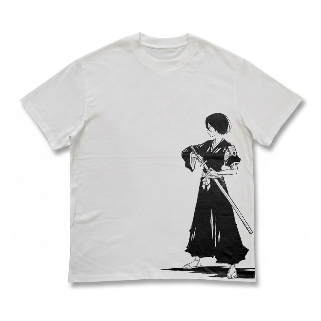 Best Anime Bleach Ichigo Kurosaki Graphic Cotton Tshirt Unisex Short Sleeve Fashion Brand Tee Luxury Casual Vintage Tees