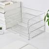 Stackable Paper Letter Tray Stacking File Letter Tray Space Saving Desk Document Organiser for School Office Supplies