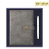 Custom Logo 7-in-1 Business Gift Set Power Bank Bluetooth Speaker Vacuum Flask 304 Stainless Steel Silver Gift Box