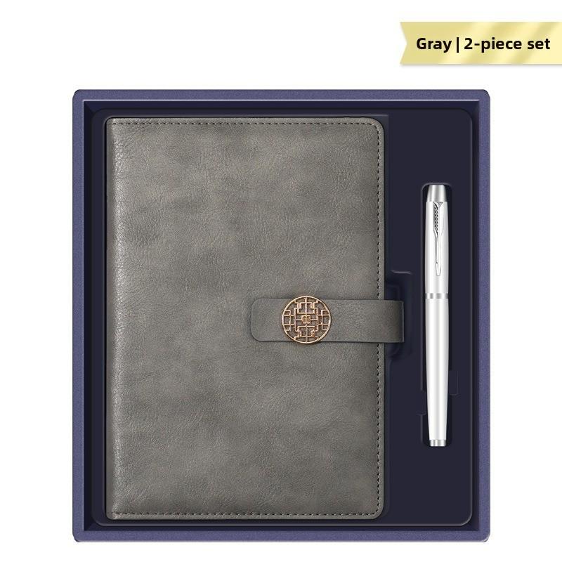 Custom Logo 7-in-1 Business Gift Set Power Bank Bluetooth Speaker Vacuum Flask 304 Stainless Steel Silver Gift Box