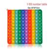 Rainbow Silicone Pop-It Mouse Bubble Toy for Kids - Fun Decompression Pendant