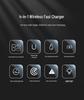 Qi2.2 Magnetic Wireless Charger & Night Light for Apple Phones, Watches, Earbuds