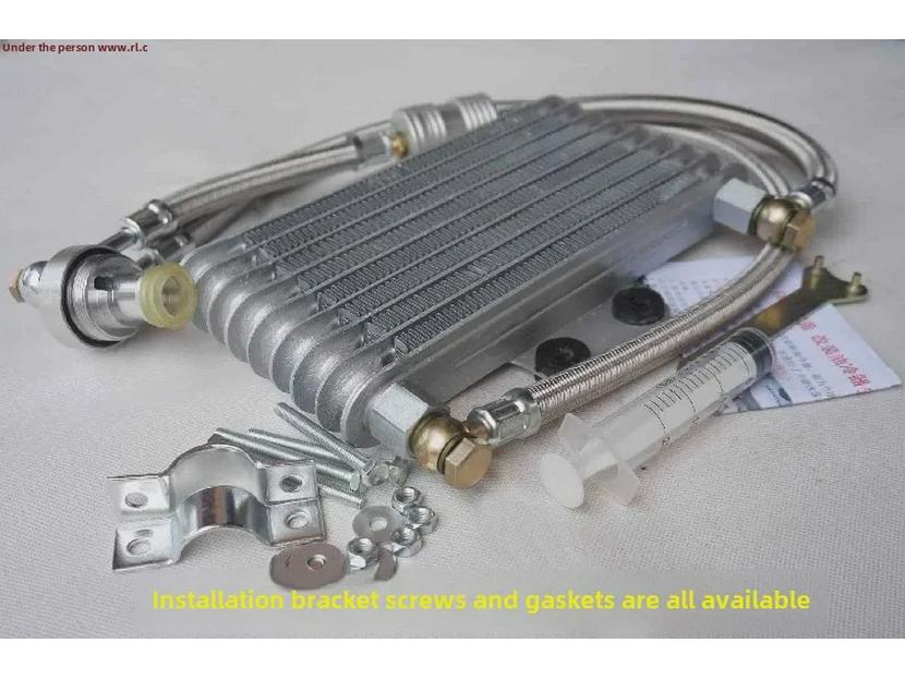 Motorcycle Off-Road Oil Cooler Radiator Pipe for CB CG Kymco Sanyang T1 Qianlong