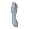 Air Massage Vibrator - Satisfyer Curvy Trinity 3 Blue Grey