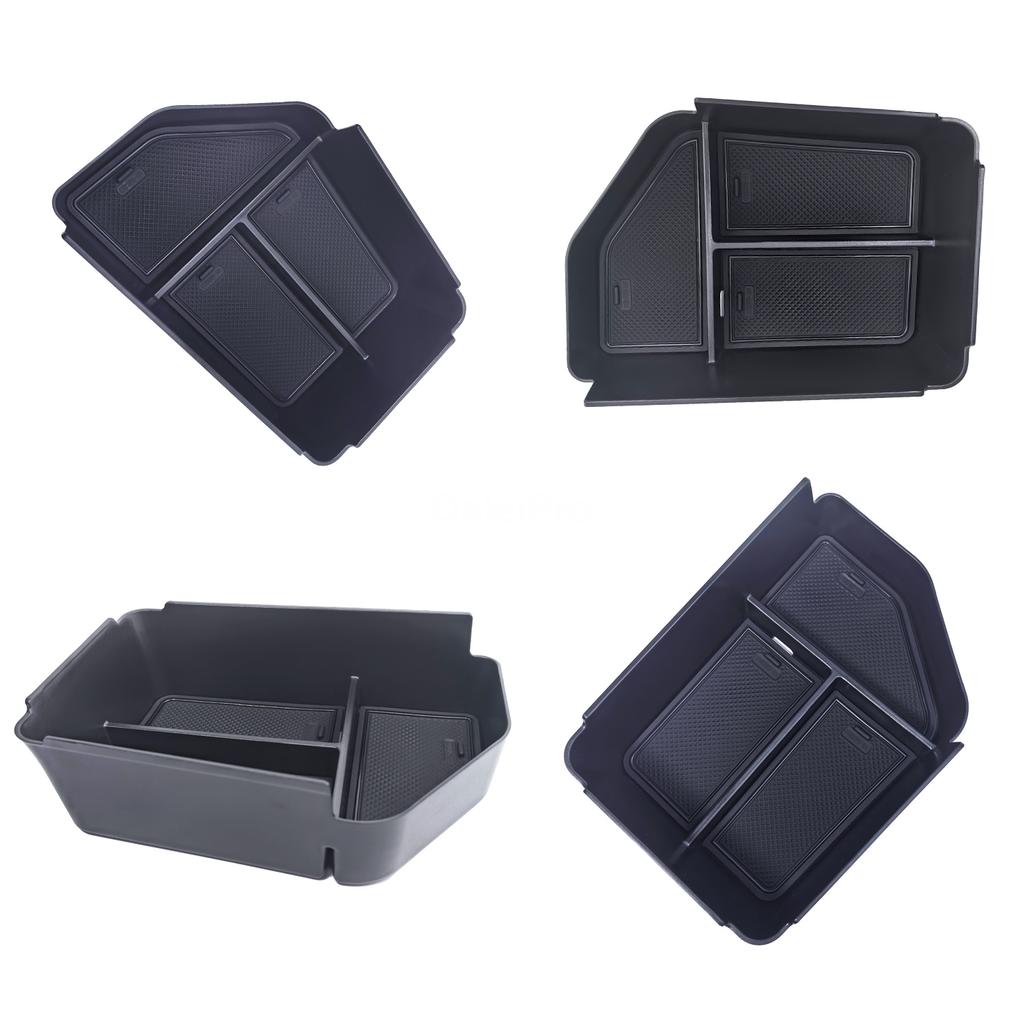 Car Armrest Box For KIA EV6 EV6 2023 2024 2025 Center Console Organizer Tray Armrest Box Car Phone Holder Box Accessories