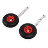10 Inch Inflatable Boat Launching Wheels 600 LBS Capacity Removable Transom Launching Dolly Wheels Kit with Quick