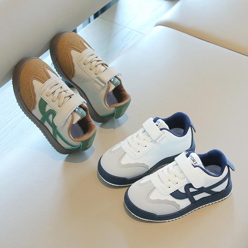 Children's Forrest Gump shoes 2025 spring and autumn boys' sports shoes casual board shoes girls' little white shoes soft-soled baby German trainin