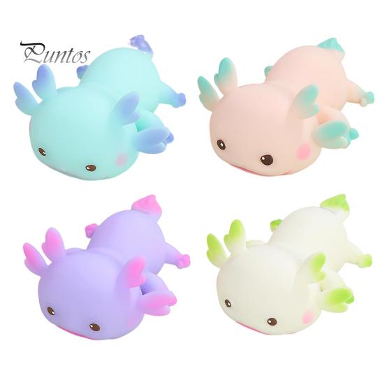 Cartoon Salamander Squeeze Toy Anxiety Stress Relief Salamandrid Pinch Sensory Toy Kids Teens Adults Soft Stress Ball Animal Fidget Toy