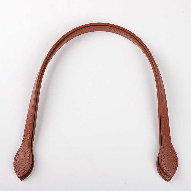 

2Pcs Bag Belt Detachable PU Leather Handle Lady Shoulder Bag DIY Replacement Accessories Handbag Band Handle Strap Band 61cm кофейный