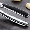 Professional Zinc Alloy Garlic Press Heavy Duty Stainless Steel Easy to Clean Kitchen Tool for Home and Restaurant Use