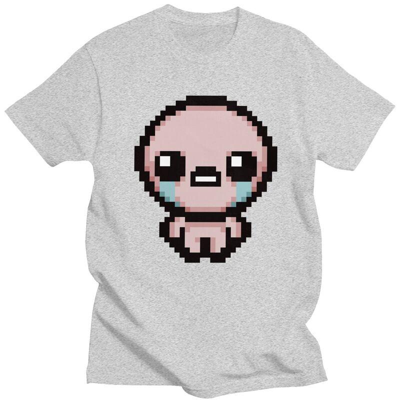Custom Cool The Binding Of Isaac Pixel T Shirt Men Short Sleeves 100 Cotton Tshirt Leisure Tees Streetwear Tshirt