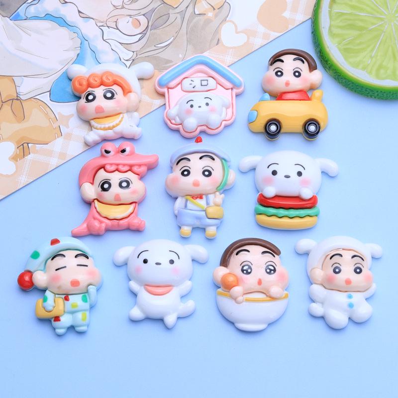 Cartoon Cute Kid DIY Resin Crocs Charms & Decoration Accessories