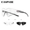 Kapvoe Sunglasses Cycling Glasses Photochromic UV400 Women Outdoor Sports Hiking Running Lightweight MTB Bike Baseball Eyewear