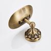 Bathroom Accessories Soap Dish Embossed Brass Soap Bar Holder Hotel Soap Holder Ronze Flower Chassis Antique Technology